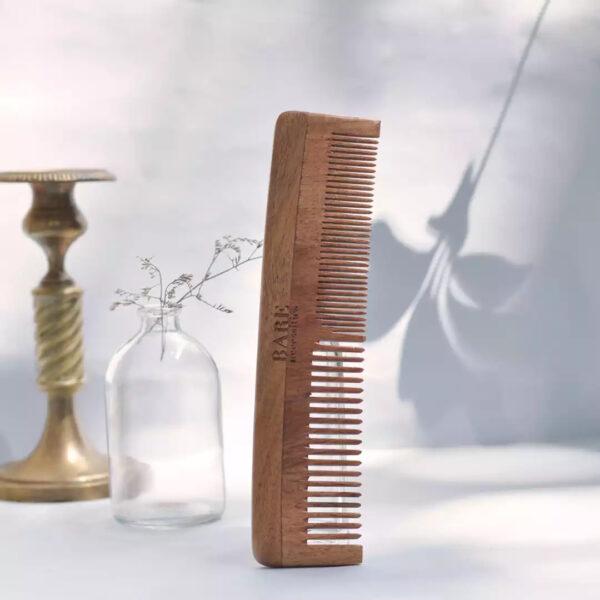 Bare Neem Wood Comb