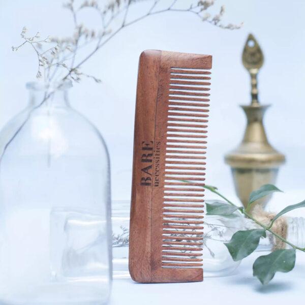 Bare Neem Wood Comb - Image 2