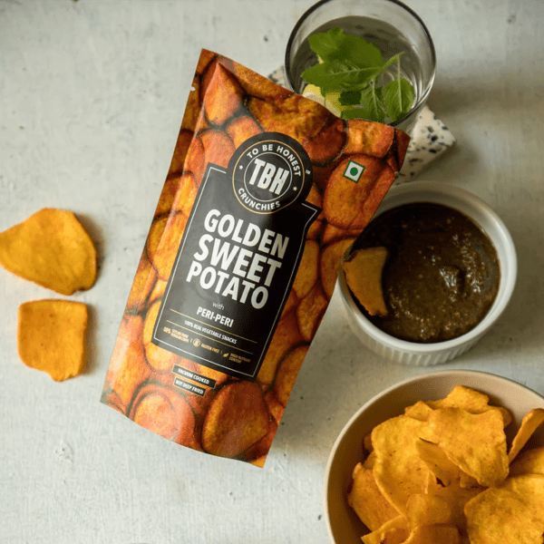 Golden Sweet Potato with Peri-Peri - 90 gms