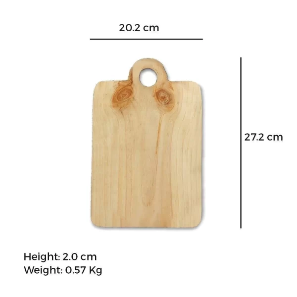 Pine Wood Chopping Board for Kitchen - Image 2