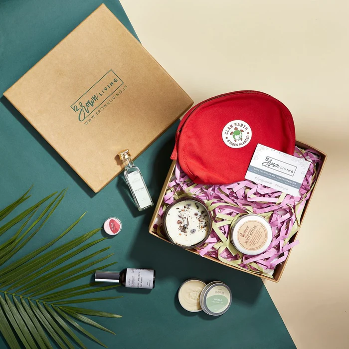 Brown Living Gift Box