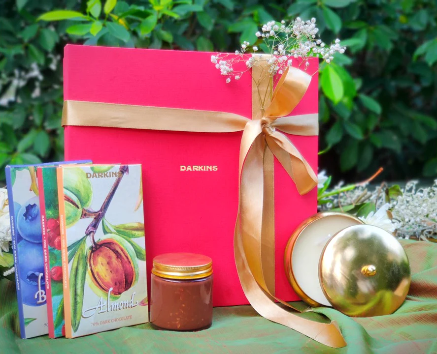 Darkins Artisanal Chocolates Diwali Dessert Gift Box